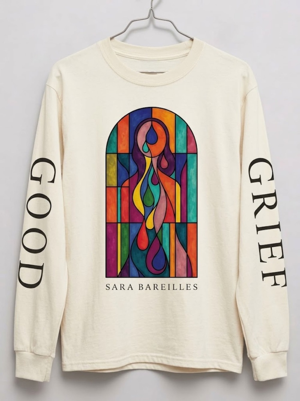 Sara Bareilles Good Grief Tour 2026 Stained Glass Long Sleeve Tee